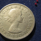 2 shillings 1957. Iso-Britannia - pikkukuva 1