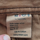 NN07 upeat tumman beiget farkut - Koko: 29" 32" - pikkukuva 4