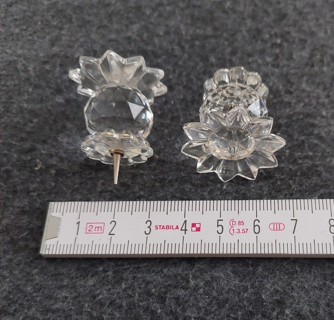 Swarovski Figuurit Kynttilänjalka 2 kpl