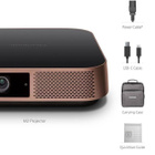 Videotykki/projektori: Viewsonic M2 Portable LED Projector - pikkukuva 3