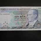 TURKEY 10 000 LIRA 1982 P-199  (K15-S117) - pikkukuva 1