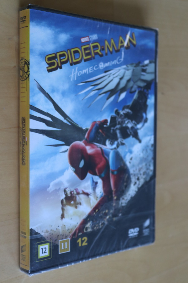 DVD Spider-Man Homecoming ( 2017 Tom Holland uusi )