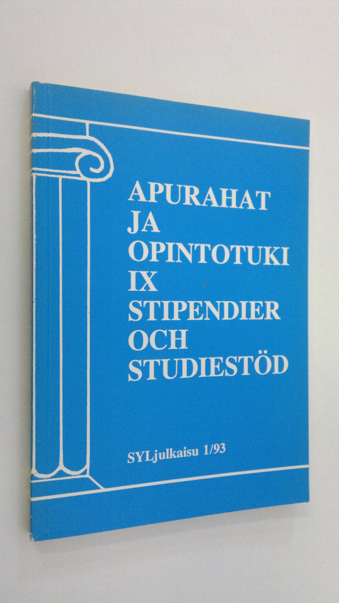 Apurahat ja opintotuki IX 1/93 = Stipendier och studiestöd