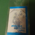 METALLICA DAMAGED JUSTICE 88-89 BACKSTAGEPASSI - pikkukuva 1