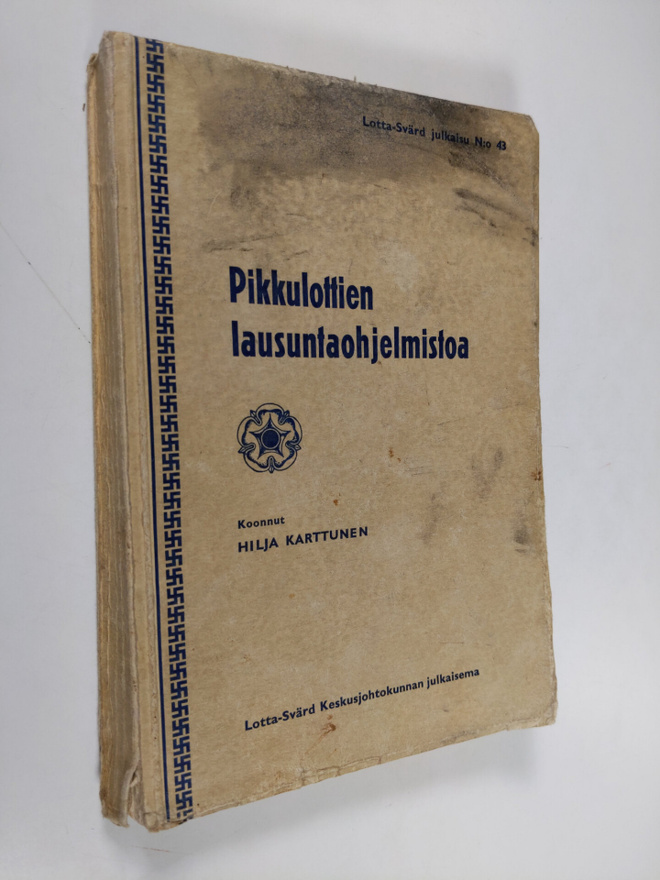 Hilja (koonn.) Karttunen : Pikkulottien lausuntaohjelmistoa