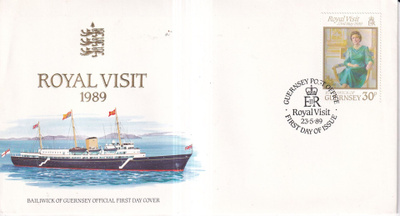 Guernsey Royal Visit 1989  , e256