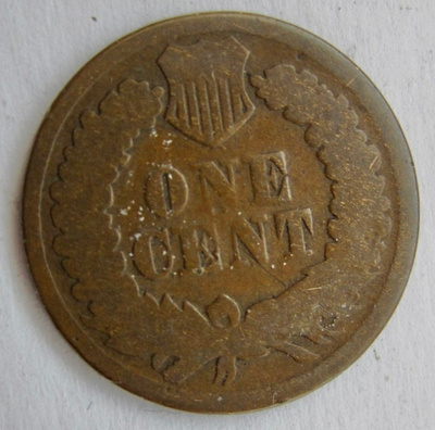 USA 1 cent 1866