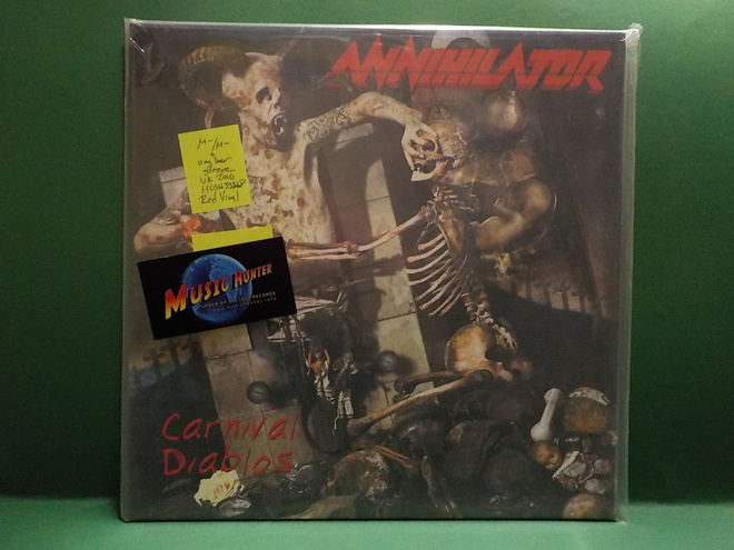 ANNIHILATOR - CARNIVAL DIABLOS M-/M- UK 2010 LP