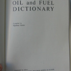 Hjalmar Ström: Oil and Fuel Dictionary. Helsinki 1968. 323 s - pikkukuva 3