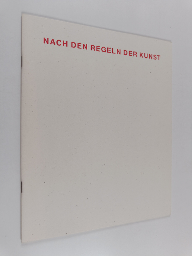 Riitta Salmi : Nach den Regeln der Kunst : zeitgenössisch...