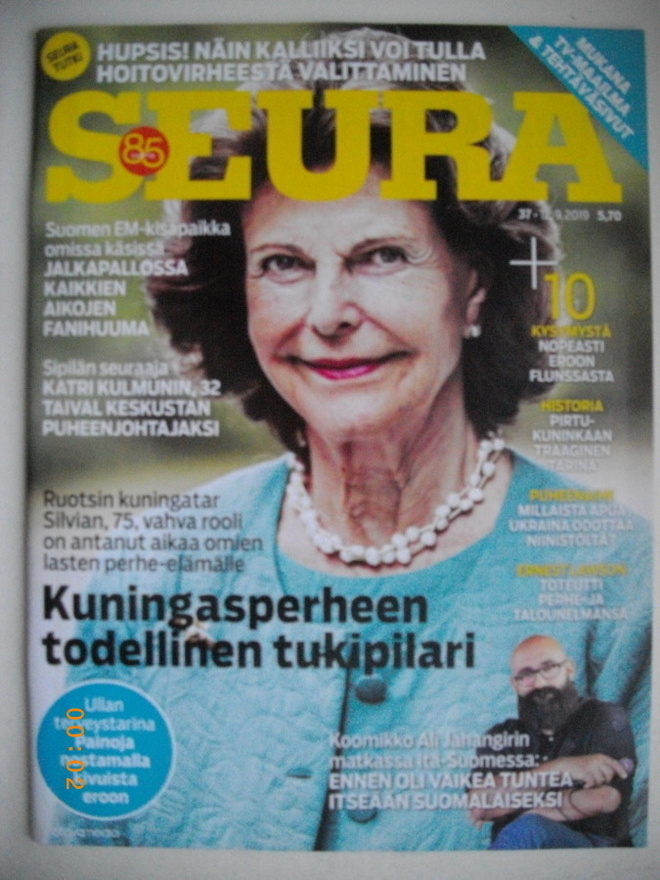 Seura lehti Nro 37/2019 (6.5)