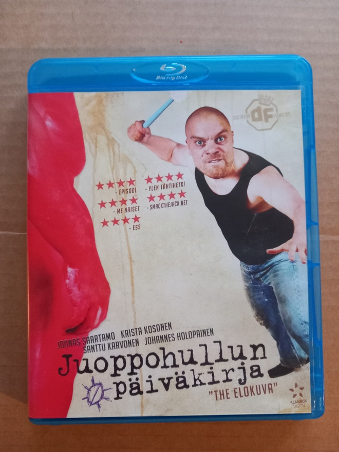 Juoppohullun päiväkirja Suomi Blu-ray