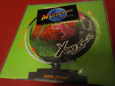 X-RAY SPEX - THE DAY THE WORLD TURNED.. M-/M 7'' SINGLE