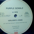 PURPLE SCHULZ :: VERLIEBTE JUNGS :: VINYYLI MAXI 12" 1985 - pikkukuva 3