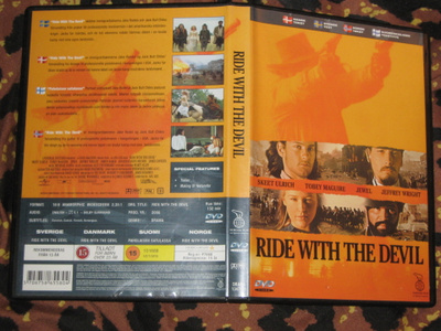 DVD - RIDE WITH THE DEVIL - Paholaisen Satulassa 2000