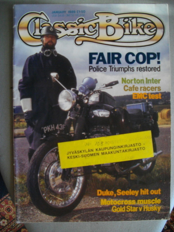 Classic Bike - January 1989 (16.3)