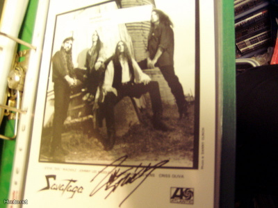 SAVATAGE B/W PROMOKUVA NIMMARILLA