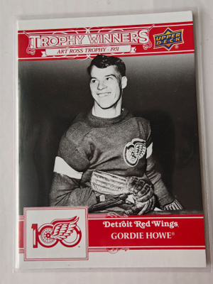 Gordie Howe 2025-26 Detroit Centennial Trophy Winners