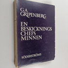 G. A. Gripenberg : En beskickningschefs minnen 1, Finland... - pikkukuva 1