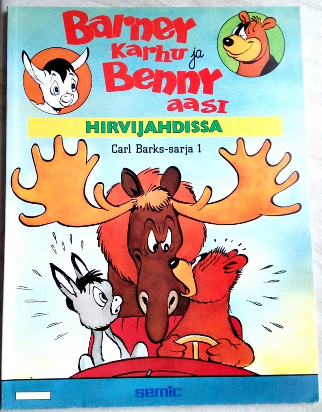 Carl Barks : Barney ja Benny hirvijahdissa , lukematon