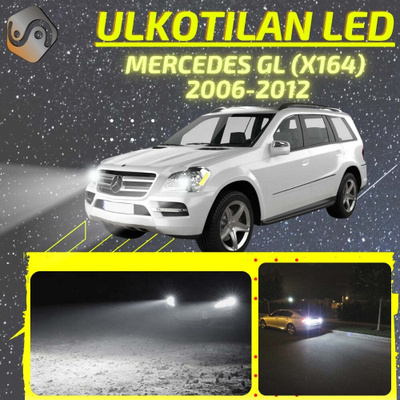 GL (X164) 2006-2012 Ulkoiset LED -valot