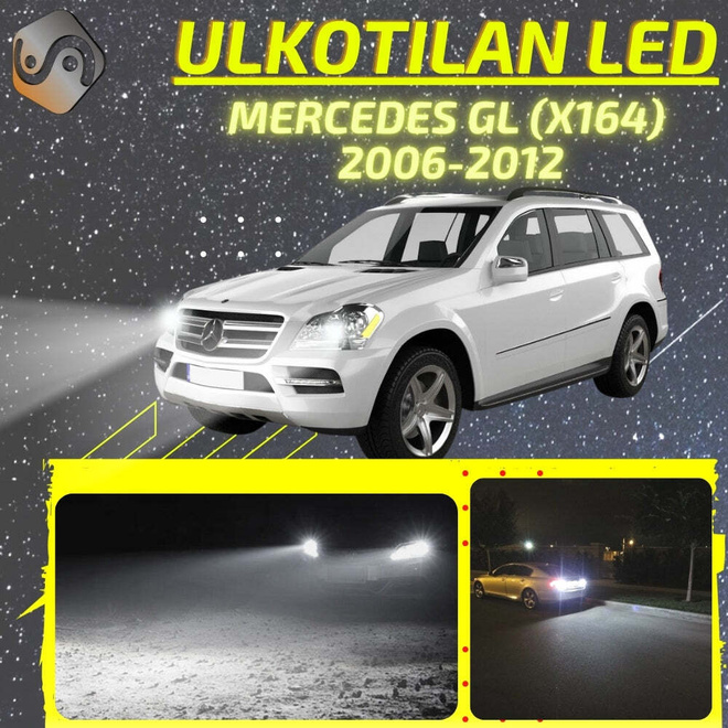 GL (X164) 2006-2012 Ulkoiset LED -valot