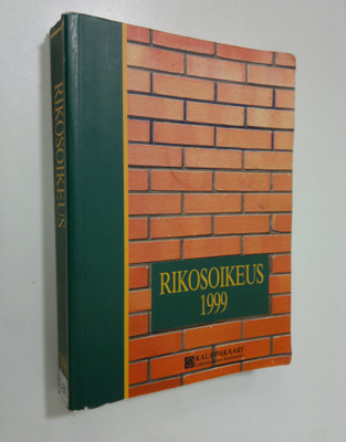 Matti (toim.) Lahti : Rikosoikeus 1999