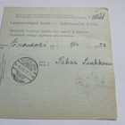 1928 Ravansaari postiosoitus - pikkukuva 2