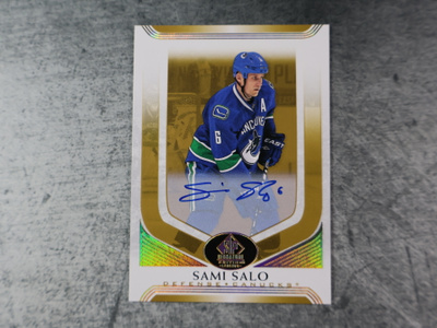 Sami Salo 2020-21 SP Legends Auto