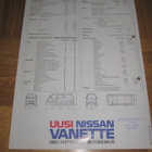 Esite Nissan Vanette GL 1987 - pikkukuva 3