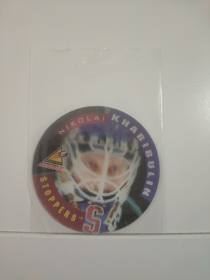 1997-98 Pinnacle Inside - Stoppers #16 Nikolai Khabibulin