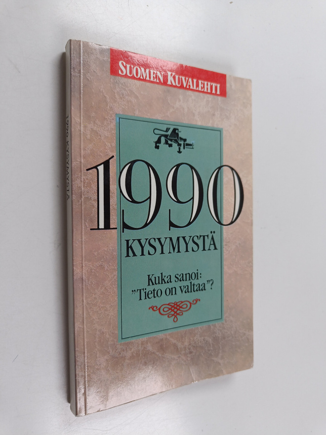 Tuomo (toim.) Lappalainen : 1990 kysymystä