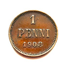 1 penni 1908 - pikkukuva 1