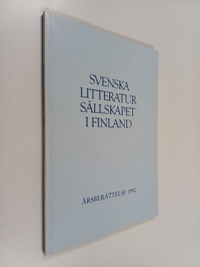 Svenska litteratursällskapet i Finland årsberättelse 1990