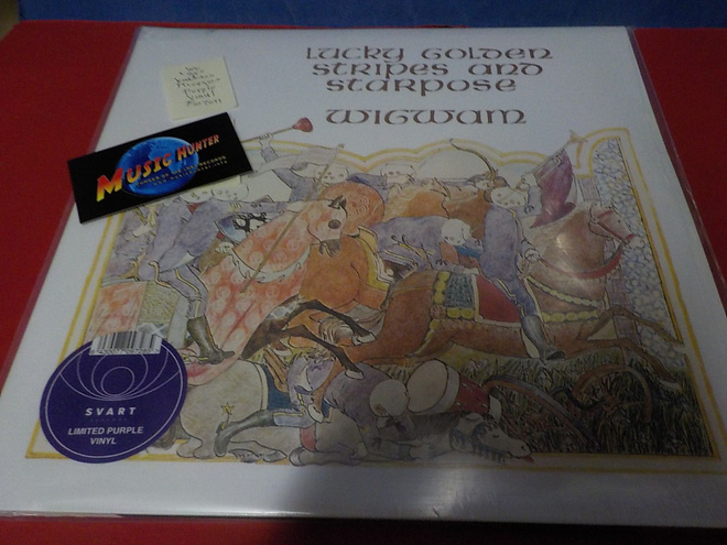WIGWAM - LUCKY GOLDEN STRIPES AND STARPOSE UUSI 2LP