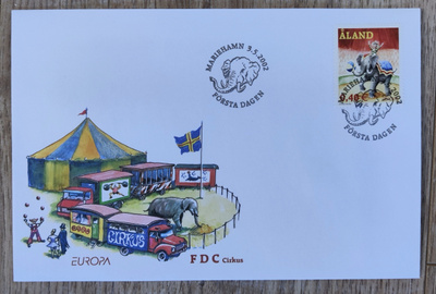 FDC 2002 Eurooppa - Sirkus