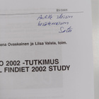 Finravinto 2002 -tutkimus = The national Findiet 2002 stu... - pikkukuva 2