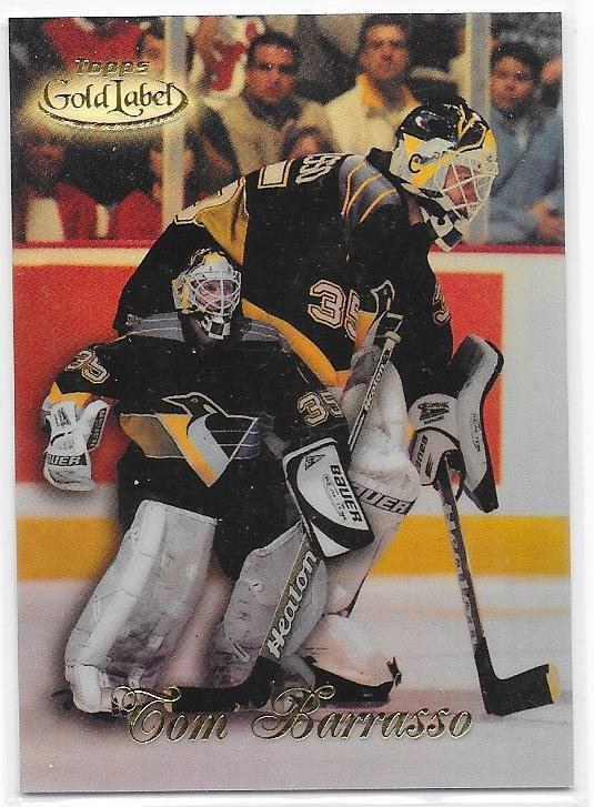 1999-00 Topps GOLD Label Class1 Tom Barrasso Pittsburgh Pens