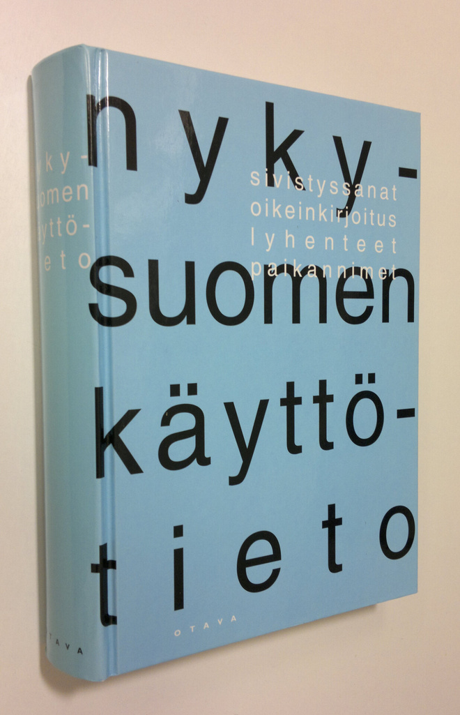 Annika ym. (toim.) Sorsa : Nykysuomen käyttötieto : sivis...