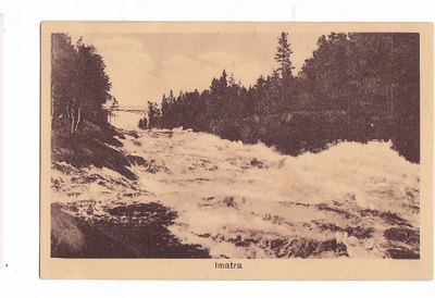 VANHA Postikortti Imatra 1920-l