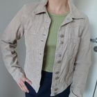 VAKOSAMETTIJAKKUTAKKI koko 38, beige, KappAhl - pikkukuva 1