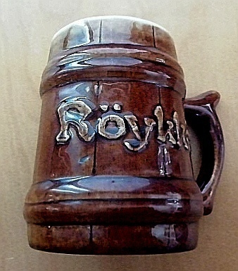 Kupittaansavi tuoppi "Röykkä"