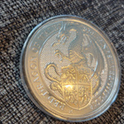 Queen’s Beast – Red Dragon of Wales 10oz Hopeakolikko - pikkukuva 3