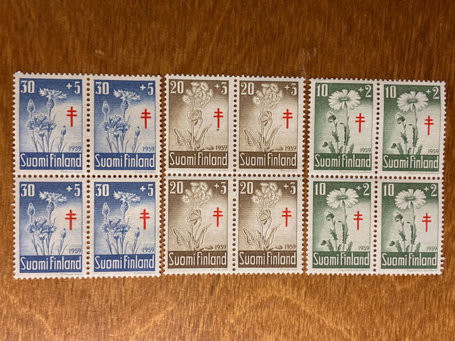 TUB 1959 SARJA NELIÖT**