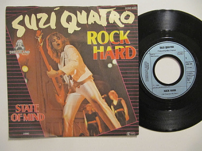 Suzi Quatro Rock Hard 7" sinkku