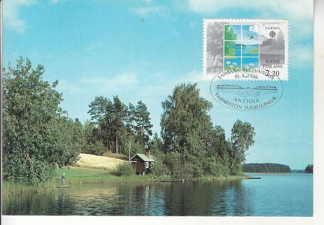 1986 Maksimikortti numero 6