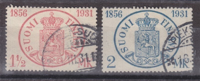 1931 postimerkki 75 vuotta.