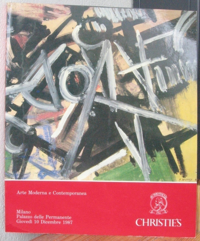 Christie´s: Arte Moderna e Contemporanea, Milano 1987
