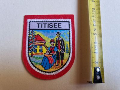 Titisee vintage kangasmerkki