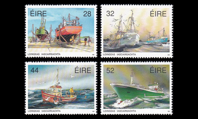 Irlanti 771-4 ** Kalastus (1991)